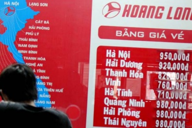 Nhiều nhà xe dịp tết tăng giá gấp đôi ngày thường